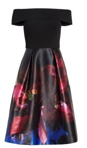 Ted Baker Kimey Impressionist Bloom Bardot Dress